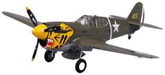 Easy Model Curtiss P-40E Warhawk, USAAF, 11. FS, 343 FG, Aleutští tygři, 1/72