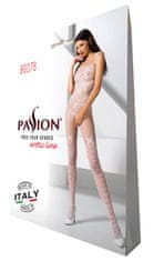 Passion Passion Bodystocking BS076 bílý celotělový obleček síťovaný