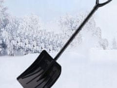 Verk 10115 Skládací lopata na sníh do auta černá