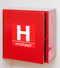 CZ Samolepka Hydrant 150 x 150 mm Varianta: Samolepící fólie