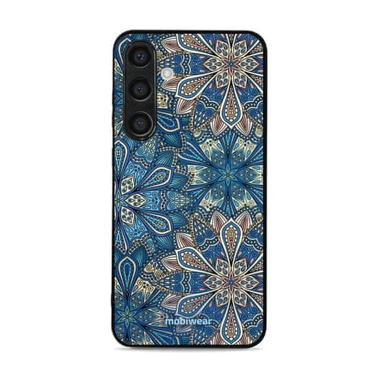 Mobiwear Prémiový lesklý kryt Glossy na mobil Samsung Galaxy S24 Plus - G038G - Modré mandala květy