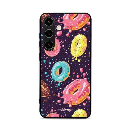 Mobiwear Prémiový lesklý kryt Glossy na mobil Samsung Galaxy S24 - G046G - Donutky