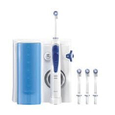 B. Braun Orální sprcha Oral-B Care Oxyjet je dokonalým doplňkem pro každodenní ústní hygienu a poskytuje vysoce efektivní čištění implantátů, můstků a korunek