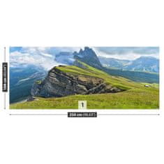 tulup.cz Fototapeta Horský řetěz Fototapeta Vliesová 250x104 cm