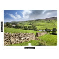 tulup.cz Fototapeta Yorkshire údolí Fototapeta Samolepící 104x70 cm