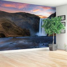 tulup.cz Fototapeta Vodopád Skogafoss Fototapeta Samolepící 104x70 cm