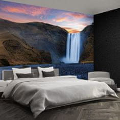 tulup.cz Fototapeta Vodopád Skogafoss Fototapeta Samolepící 104x70 cm