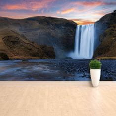 tulup.cz Fototapeta Vodopád Skogafoss Fototapeta Samolepící 104x70 cm