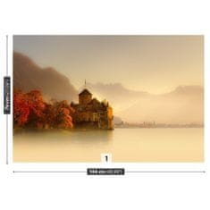 tulup.cz Fototapeta Montreux hrad Fototapeta Samolepící 104x70 cm