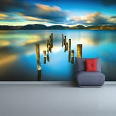 tulup.cz Fototapeta Jezero molo Fototapeta Samolepící 152x104 cm