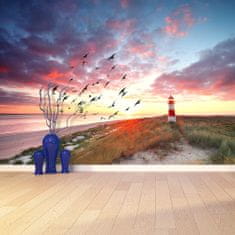 tulup.cz Fototapeta Maják Sylt Fototapeta Samolepící 250x104 cm