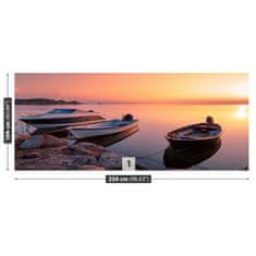 tulup.cz Fototapeta Lodě Sunrise Fototapeta Vliesová 250x104 cm