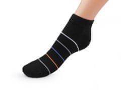 Kraftika 1pár 4 modrá tmavá pánské / chlapecké bavlněné ponožky