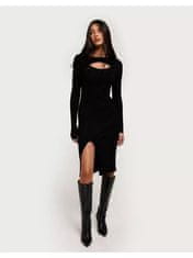 ONLY Dámské šaty ONLEVI Regular Fit 15307302 Black (Velikost L)