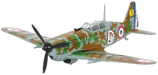 Altaya IXO - Morane-Saulnier MS.406, francouzské letectvo, 1940, 1/72