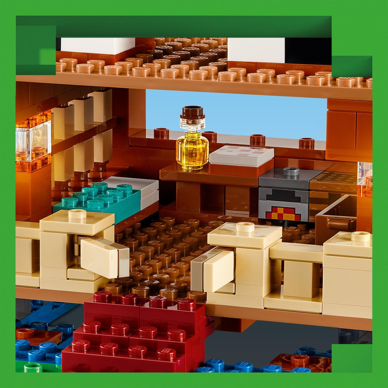 LEGO Minecraft 21256 Žabí domček