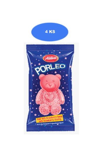 Aldiva Porleo Bear Strawberry 50 g (medvídek) (4 ks)