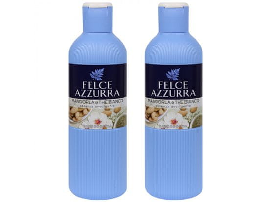 Felce Azzurra Felce Azzurra Sprchový gel - Mandle a bílý čaj 650 ml