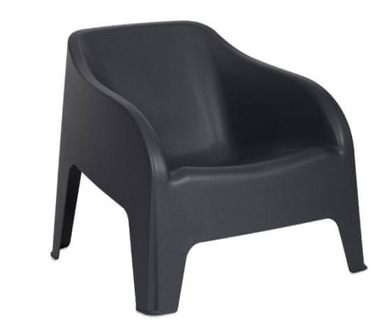 TOOMAX křeslo PETRA ARMCHAIR - grafit