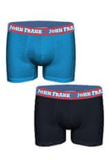 John Frank Pánské boxerky JF2BMODHYPE01 2PACK, Dle obrázku, L