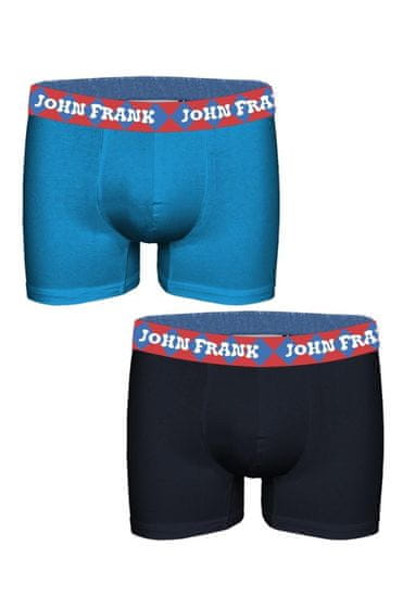 John Frank Pánské boxerky JF2BMODHYPE01 2PACK