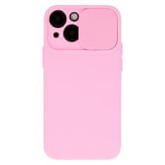 TopQ Camshield Soft for Samsung Galaxy S24 Plus Light pink