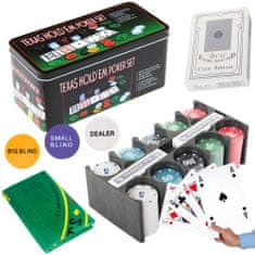 Verk 18210 Texas Hold'em Poker set