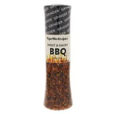 Weber Kořenící směs Sweet & Smoky BBQ, mlýnek 230g