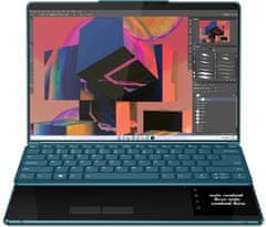 Lenovo Yoga Book 9 13IRU8, modrá (82YQ004QCK)