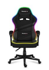 Huzaro Herní židle Fotel obrotowy Force 4.4 RGB BLACK