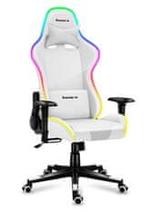 Huzaro Herní židle Force 6.2 White RGB