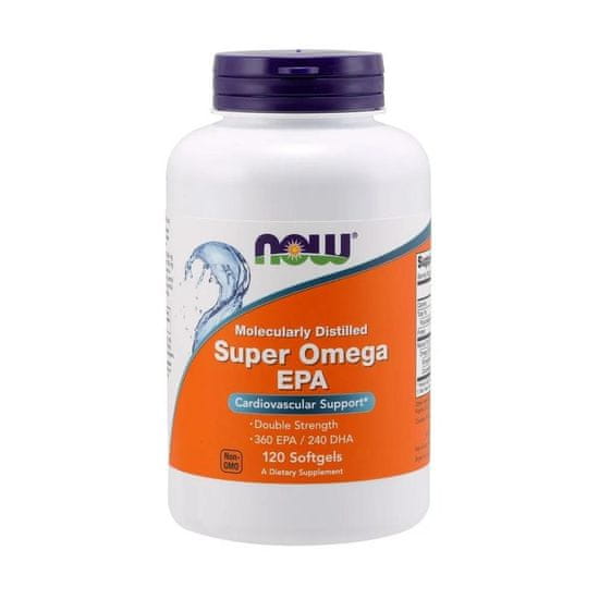 NOW Foods NOW Foods super omega epa molekulárně destilovaná, 120 měkkých kapslí 186