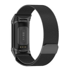 Drakero Milánský tah pro Fitbit Charge 5 černý L