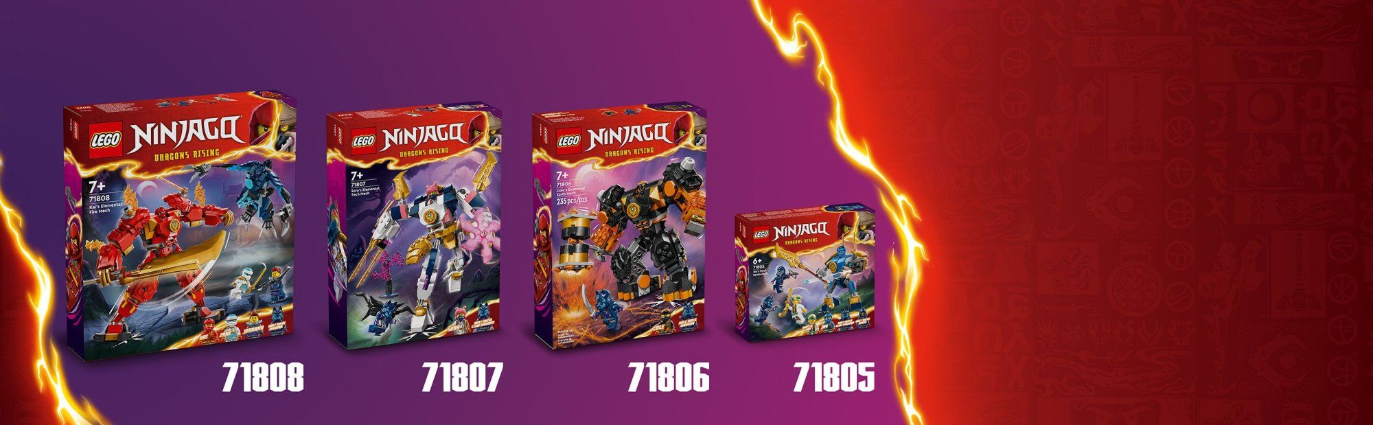 LEGO Ninjago 71805 Bojový balíček Jayova robota