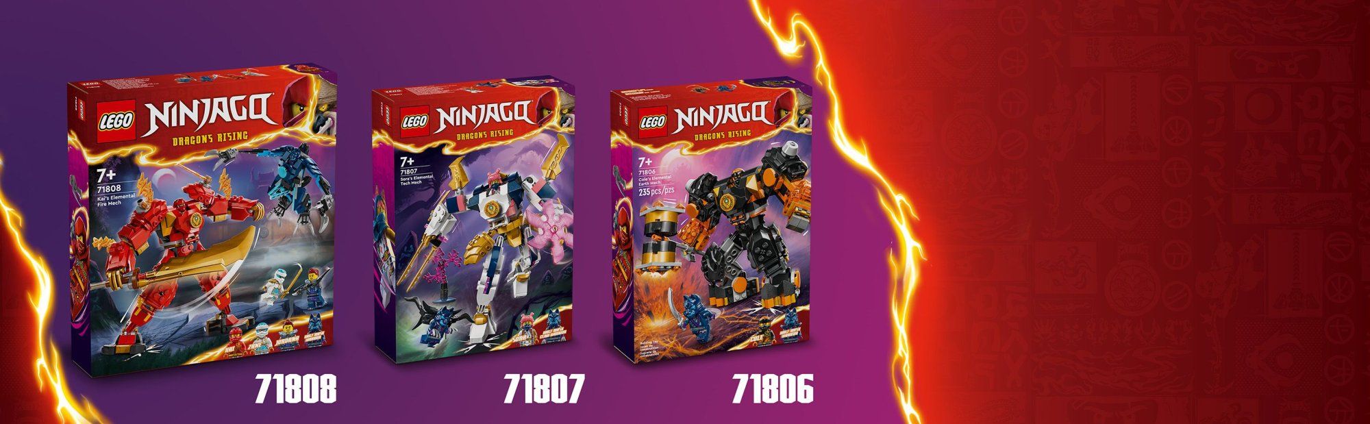 LEGO Ninjago 71806 Coleův živelný zemský robot