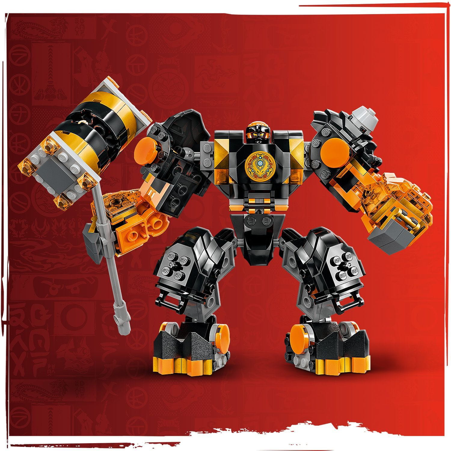 LEGO Ninjago 71806 Cole's Elemental Earth Robot