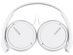 Sony sluchátka MDR-ZX110AP handsfree, bílé