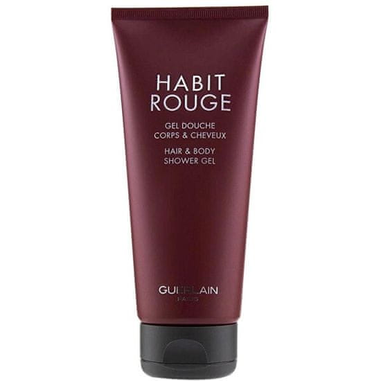 Guerlain Sprchový gel na tělo a vlasy Habit Rouge (Hair & Body Shower Gel) 200 ml