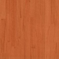 Petromila Zahradní pohovka voskově hnědá 79x60x62 cm masivní borové dřevo