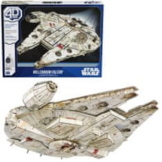 Spin Master 4D Puzzle Star Wars loď Millenium Falcon