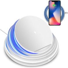 Verk 24023 Bezdrátová nabíječka Qi Wireless Charger 10W USB C, color