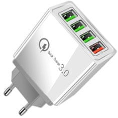 Verk 06262 Síťová nabíječka 4xusb quick charge 3.0