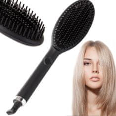 Verk 24419 Horkovzdušný kartáč Hot Brush 50W, 2v1 černá