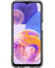 Samsung EF-QA235TBE Soft Clear Kryt pro Galaxy A23 5G Black