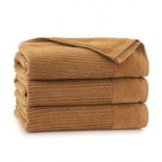 shumee Jednoduchý ručník 30x50 hnědý