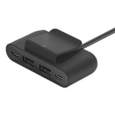 Belkin BoostCharge USB-C rozšiřovač napájení, černý Černá