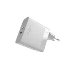 FIXED 65W 2x USB-C nabíjecí adaptér, bílý