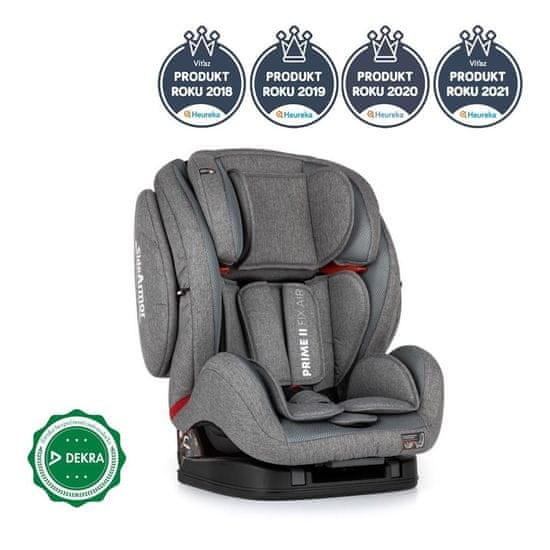 Petite&Mars Autosedačka Prime II Isofix Stone Air (9-36 kg)