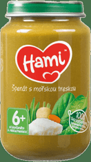 Hami Špenát s mořskou treskou (200 g) - masozeleninový příkrm