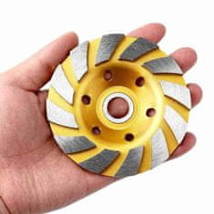 Netscroll Diamantový brusný kotouč, Vnější průměr: 100 mm, průměr otvoru: 22 mm, TurboWheel